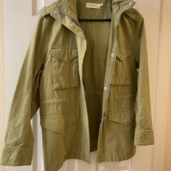 Rag and bone military inspired jacket - Picture 2 of 5